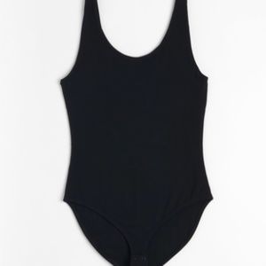 Pact Women's Black Tank Bodysuit New With Tags in Box! Never Opened!